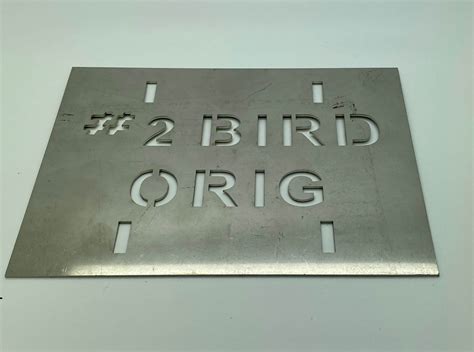 Laser Cut Metal Signs - Stainless Steel Custom Signs | Big City Manufacturing