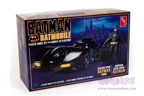 Model Kit | 1989 Batmobile with Resin Batman Figure AMT1107M/12 plastic ...