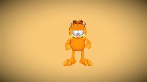 Low poly Garfield The Cat -(FullRig Rigged)- - Download Free 3D model by LuksaHD [8fb163f ...