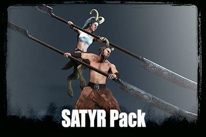 SATYR Pack (Male-Female) | Game Content Shopper – Unity Asset Store ...