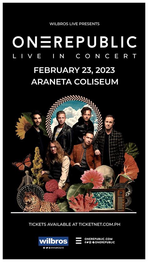 OneRepublic is coming back to Manila in 2023 - Philippine Concerts