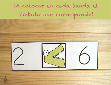 Una idea para trabajar menor, mayor o igual - Aprendiendo Matemáticas