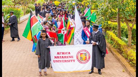 African Nazarene University 2019 Graduation - YouTube