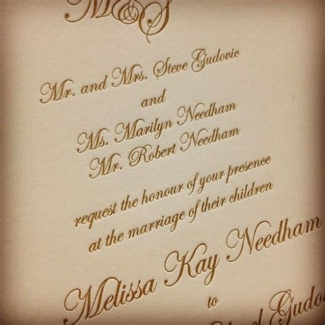 MYTH: You Must Include Your Parents' Names On Your Invitations | Weddingbells | Wedding ...