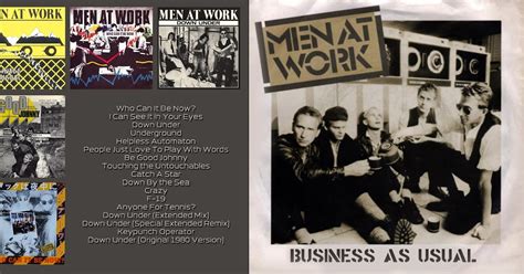 All the Air In My Lungs: Men At Work - Business As Usual - 1982