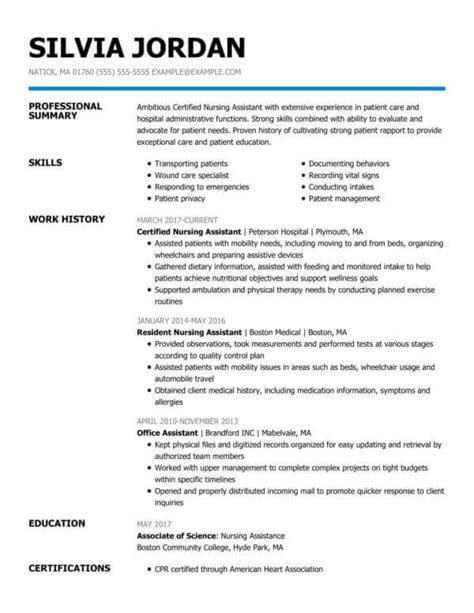 Professional Nursing Resume Examples for 2022 | LiveCareer