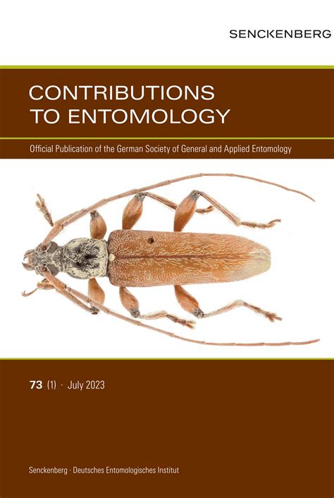 Contributions to Entomology 73