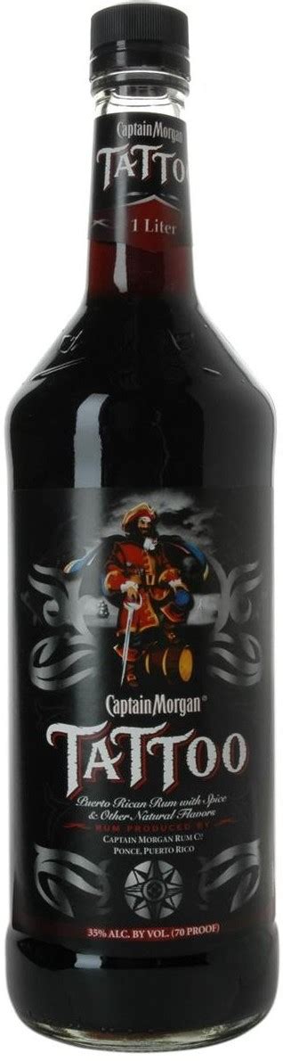 Captain Morgan Tattoo Spiced Rum - Rum delivered - Storka