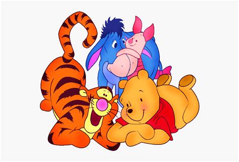 Winnie The Pooh And Friends Clipart - Winnie The Pooh Friends Png, Transparent Png - kindpng