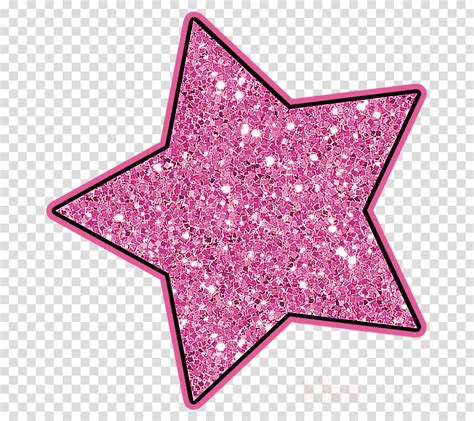 View full hd Pink Glitter Star Png Clipart Star Polygons In Art - Glitter Stars Png transparent ...