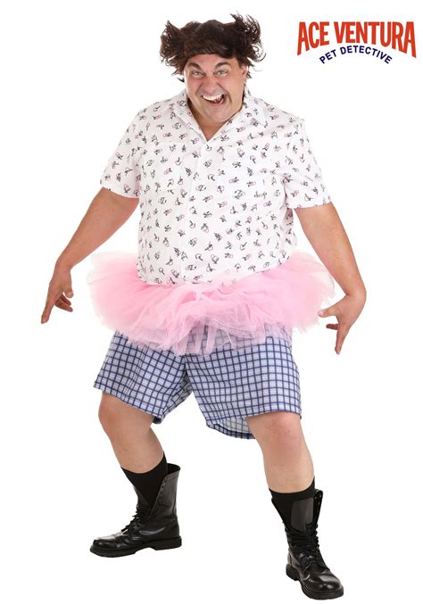 Ace Ventura Tutu Costume for Plus Size Adult Men