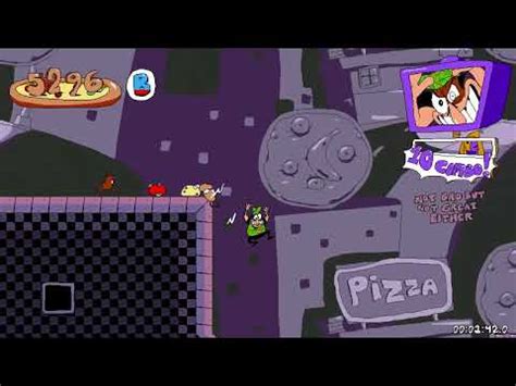 Pizza tower John Gutter Gerome and Treasure room location - YouTube