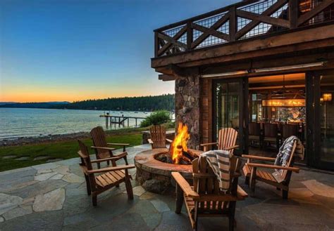 Breathtakingly rustic Lakefront Mountain Cabin created by Sandbox Studio