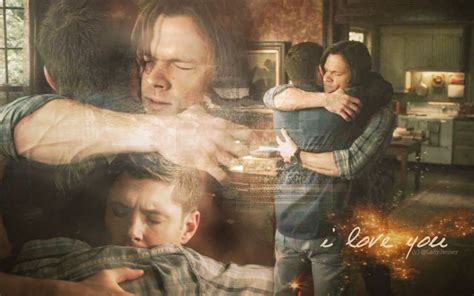 Supernatural - Dean+Sam-Hug by LadyJenney on DeviantArt