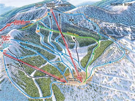 Whitefish Mountain Resort Trail Map | OnTheSnow