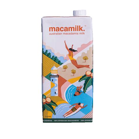 100% Australian made macadamia milk - 1 Litre | Macadamia, Vegan milk, Milk