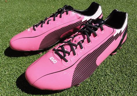 Pink Puma evoSPEED 1..2 - Soccer Cleats 101