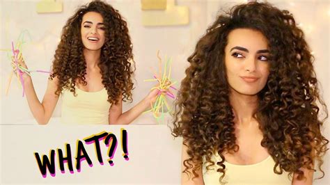 HEATLESS SPIRAL CURLS For Long Hair Tutorial - YouTube | Curls for long hair, Long hair styles ...