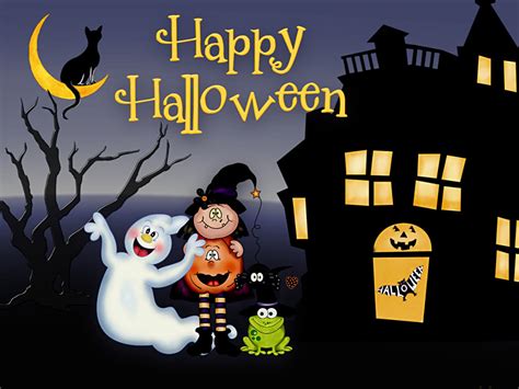 Free} Animated Halloween Screensavers, Free Halloween - Animated Happy ...