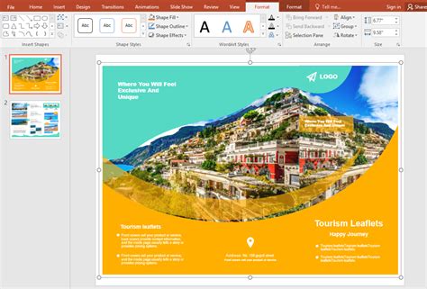 How to Make a Brochure on PowerPoint | EdrawMax Online