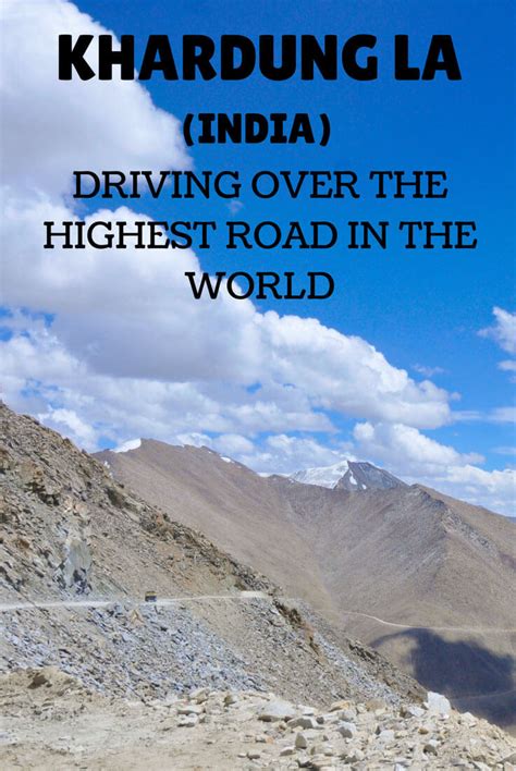 Khardung La: Driving over the highest road in the world - Against the ...