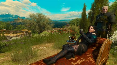video games, The Witcher 3: Wild Hunt, The Witcher, Yennefer, Yennefer of Vengerberg, Geralt of ...