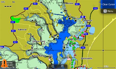 Lake Macquarie Map Card - Charted Waters