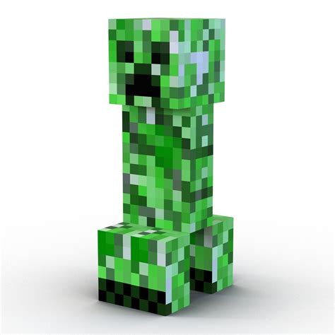 3d minecraft creeper