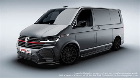 Volkswagen Transporter T6.1 Sportline is a GTI-Styled Passenger Van