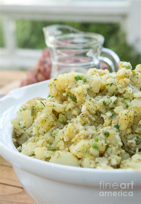 Fresh Potato Salad Photograph by Iris Richardson - Fine Art America