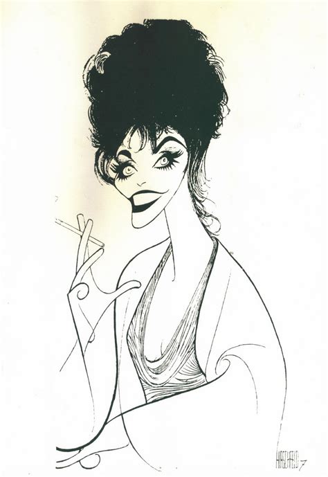 LEGENDARY DAME!: CARICATURE JOAN : AL HIRSCHFELD