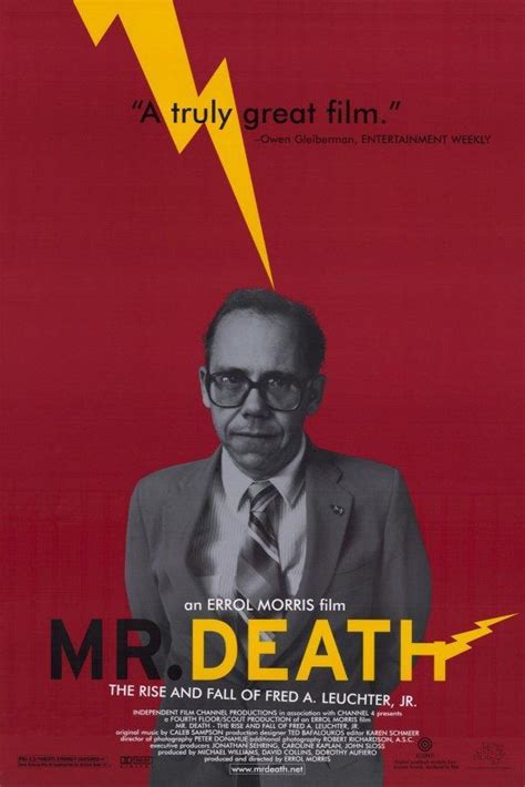 MR. DEATH: THE RISE AND FALL OF FRED A. LEUCHTER, JR. - Movieguide | Movie Reviews for Families