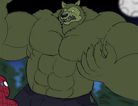 Buff Fantart Friday: Werewolf Hulk — Weasyl