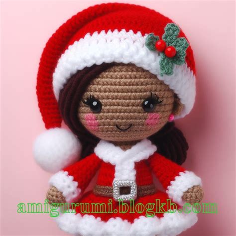 Cute Crochet Santa Doll Amigurumi Free Pattern – Amigurumi