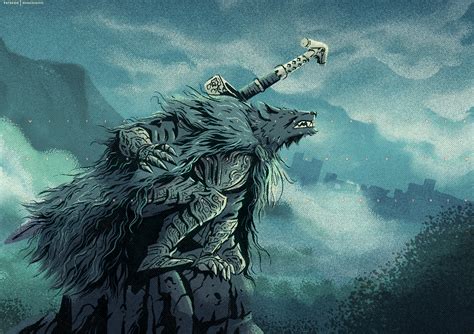 blaidd the half-wolf (elden ring) drawn by ben_geldenhuys | Danbooru