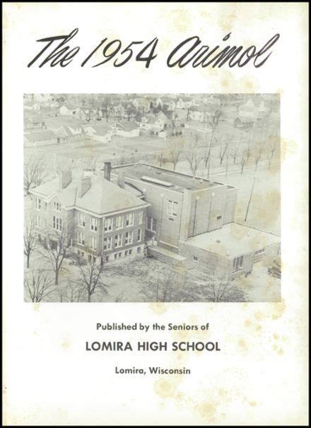 Explore 1954 Lomira High School Yearbook, Lomira WI - Classmates