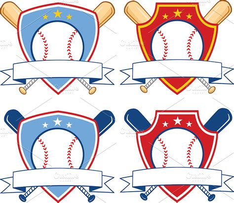 Baseball Banners Collection- 2 ~ Illustrations ~ Creative Market