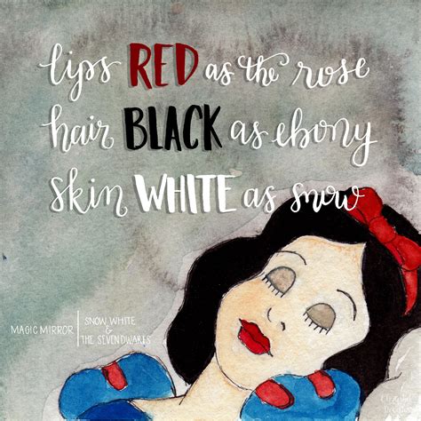 lips red as the rose. hair black as ebony. skin white as snow. Disney Pixar Movies, Disney ...