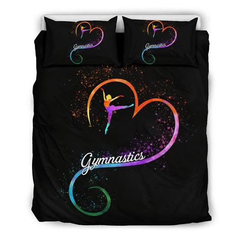 Gymnastics Lovers Bed Set in 2021 | Bedding sets, Bedding set, Unique ...