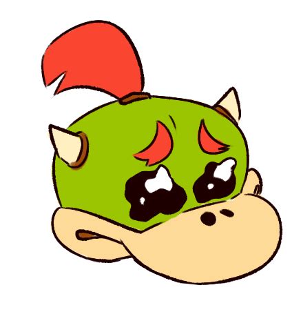 Crying bowser jr emoji :( : r/Mario