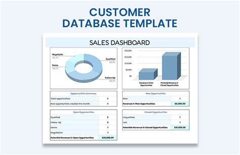 Customer Database Template - Download in Excel, Google Sheets | Template.net