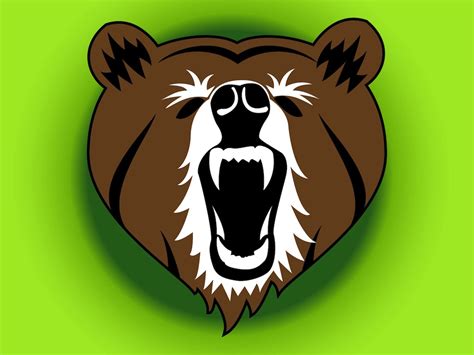 Angry Bear Vector Art & Graphics | freevector.com