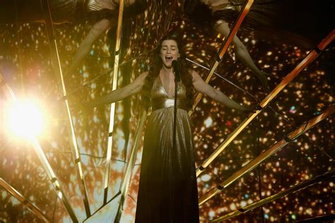 Eurovision 2017: UK entry Lucie Jones impresses with power ballad performance | The Independent