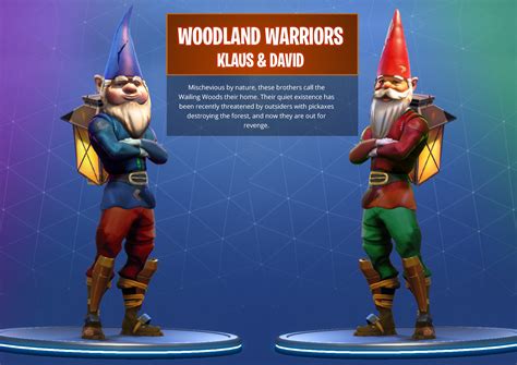 [2020] Woodland Warriors skin pack | Fortnite: Battle Royale Dev ...