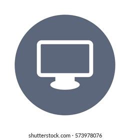 Computer Icon Flat Design Style Stock Vector (Royalty Free) 451562656 | Shutterstock