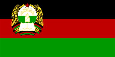 File:Flag of Afghanistan (1980-1987).svg | Alternative History | FANDOM ...