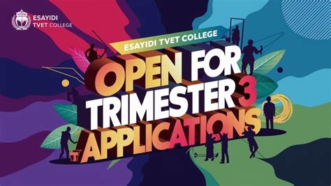 Esayidi TVET College Open for 2024 trimester 3 applications · College Wise