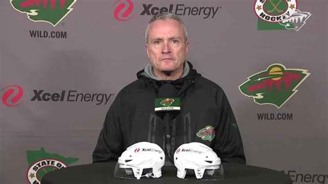 Wild head coach Dean Evason says Kahkonen back in net against Vegas ...