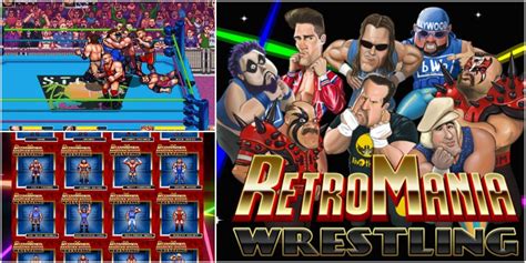 Every Wrestler On The Retromania Wrestling Roster