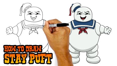 Ghostbusters Coloring Pages Stay Puft Marshmallow